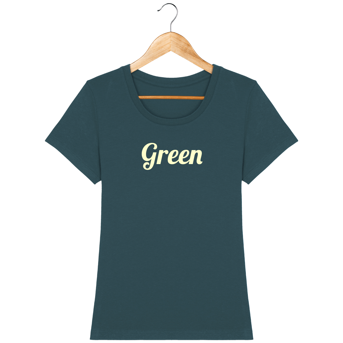 t-shirt-bio-brode-green-bottlegreen-beige_stargazer_face