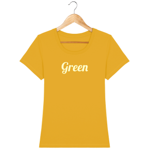 t-shirt-bio-brode-green-bottlegreen-beige_spectra-yellow_face